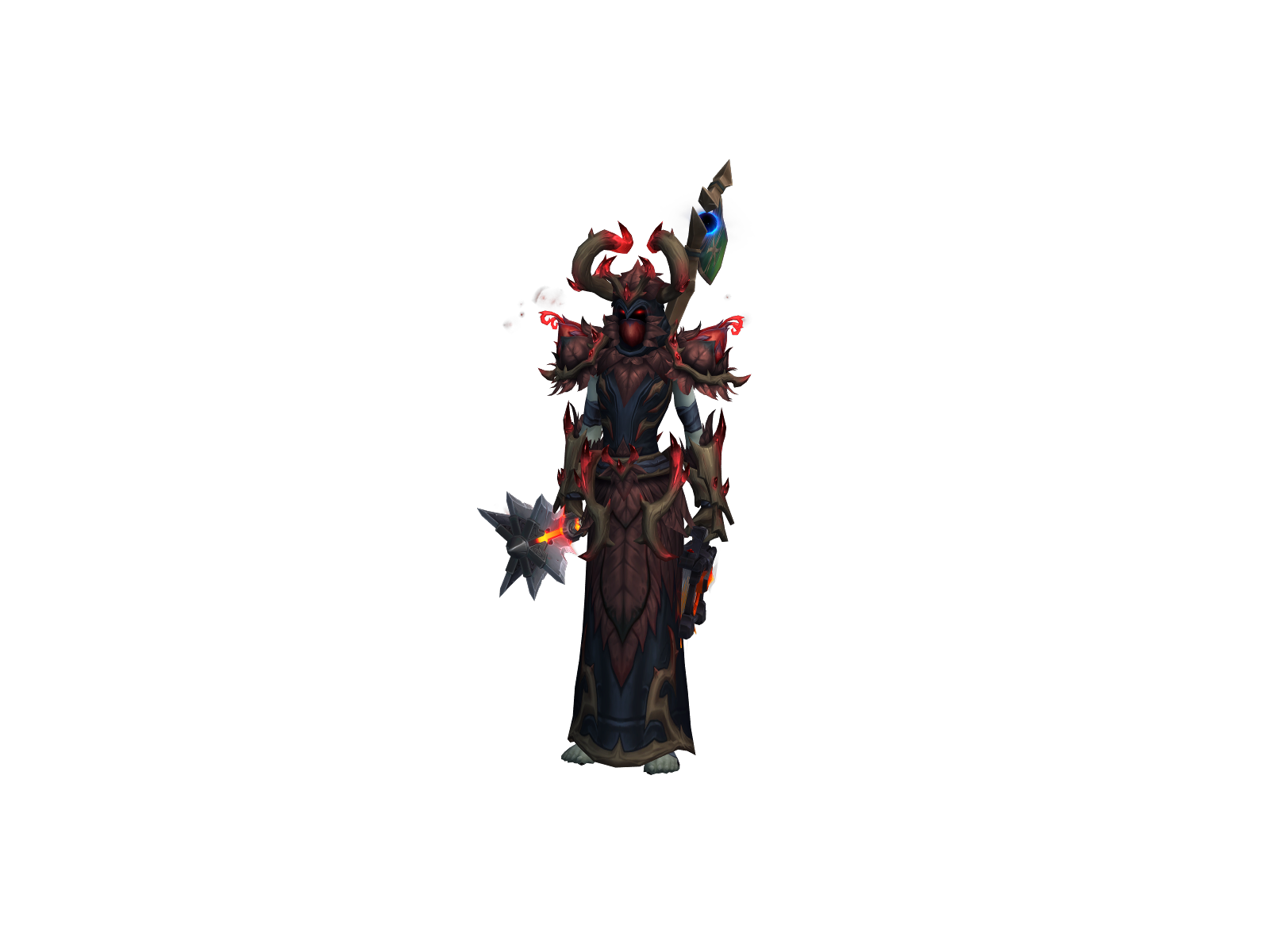 Drekydruid 3D character render