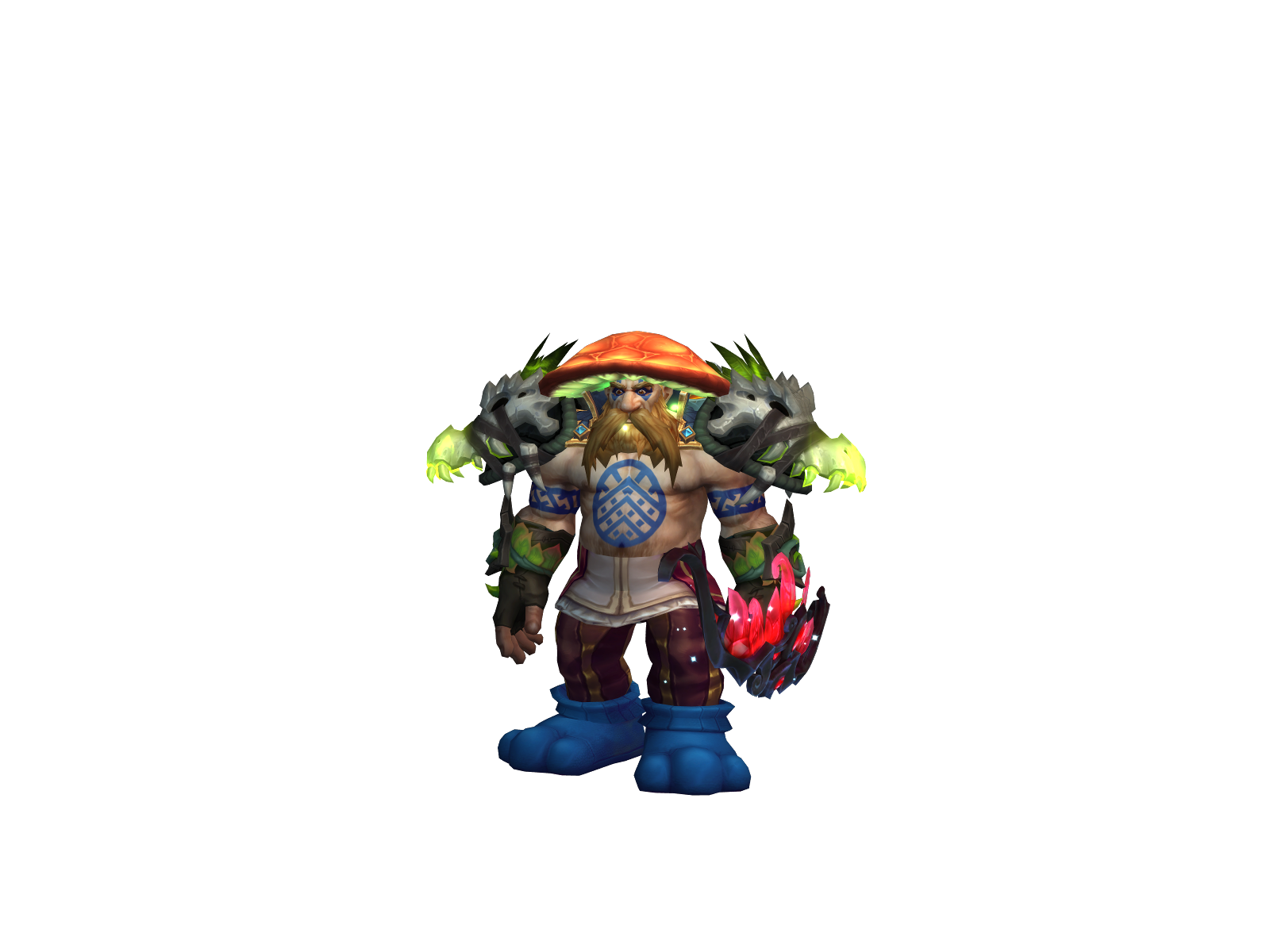 Lennurys 3D character render