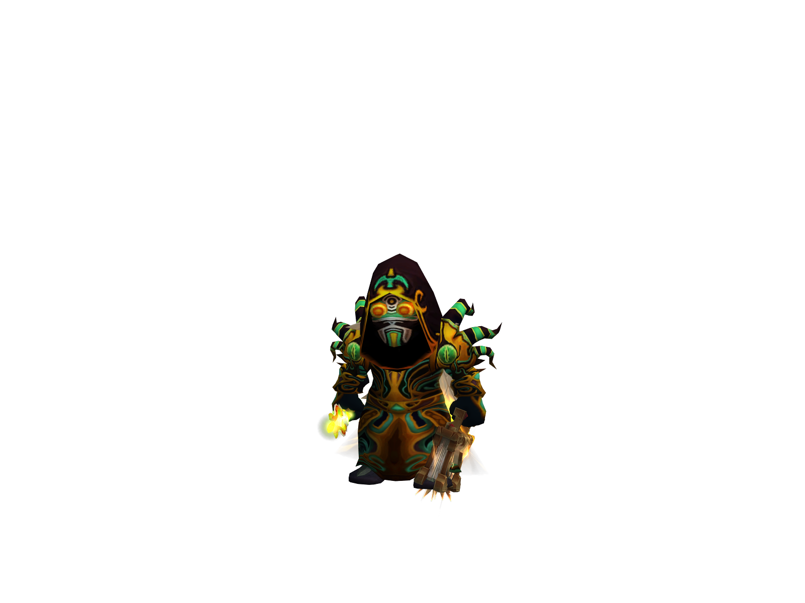 Broadway 3D character render