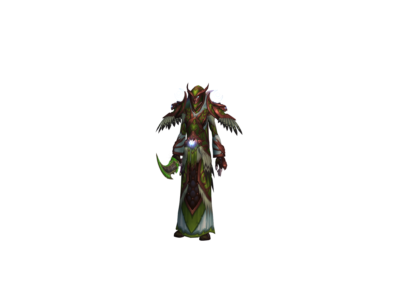 Frosleaf 3D character render