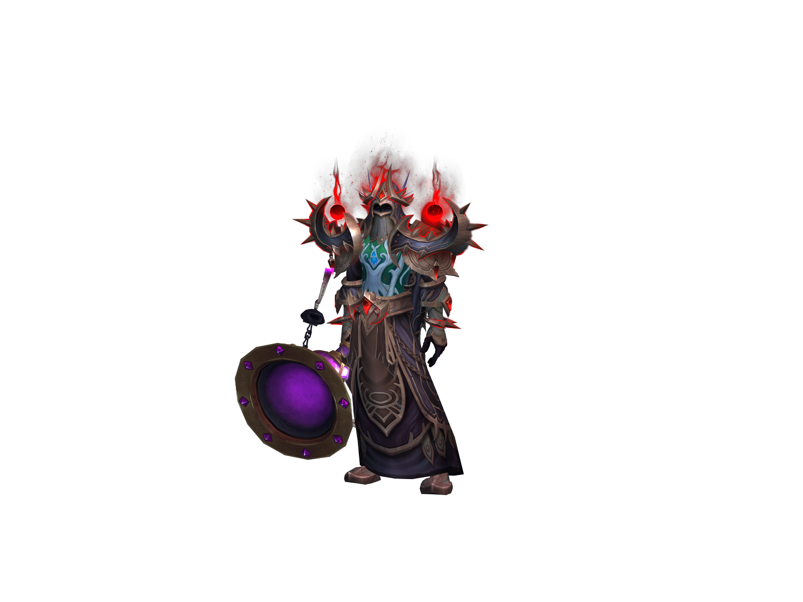 Shadowmán 3D character render