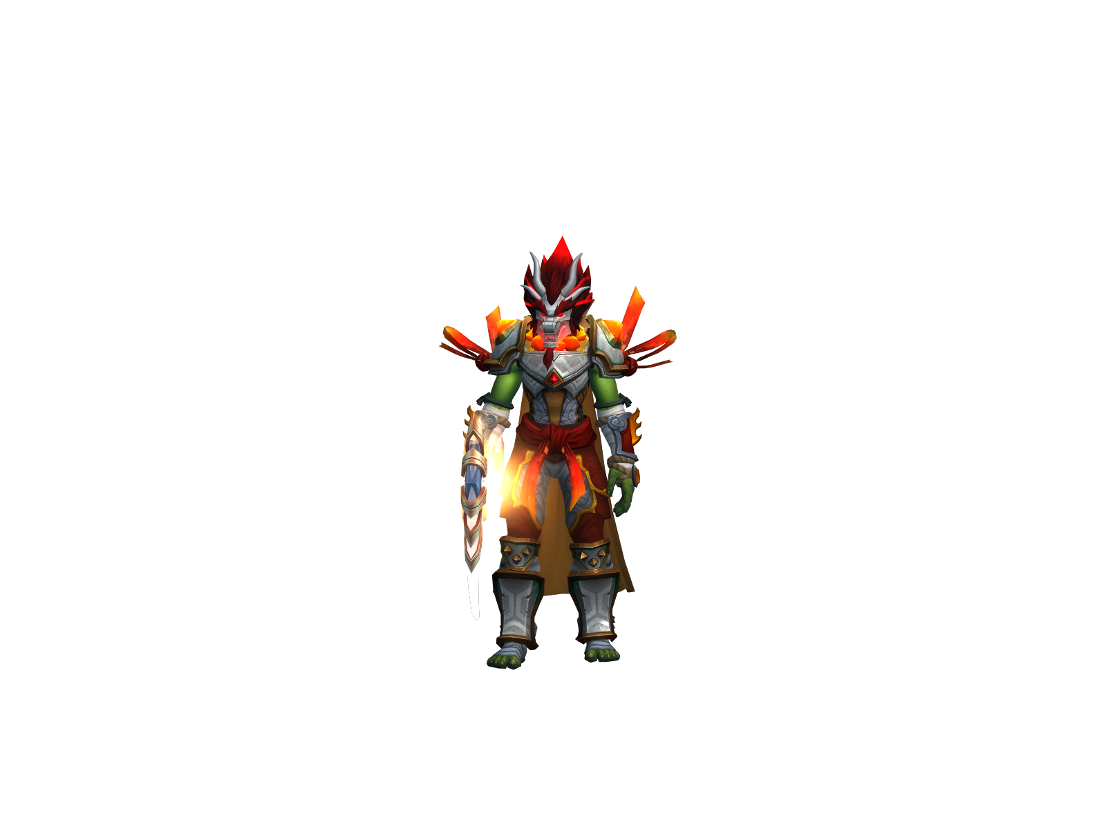 Gretarie 3D character render