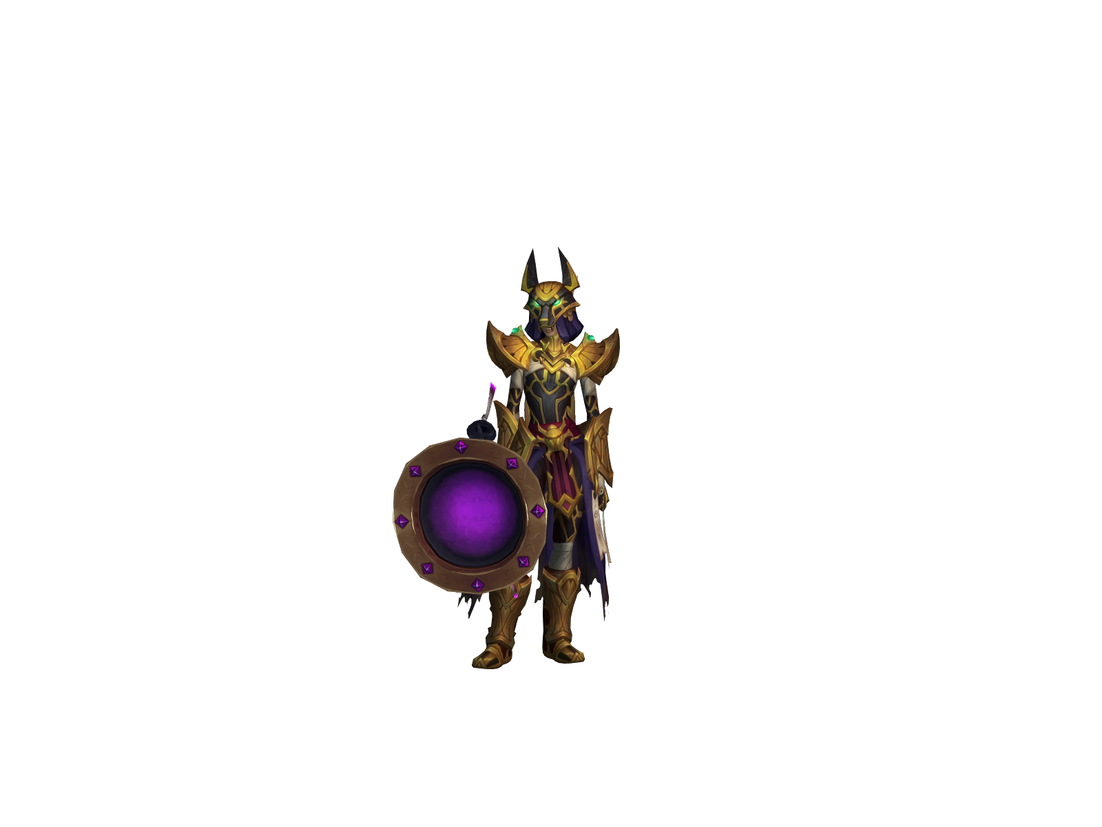 Syllanish 3D character render