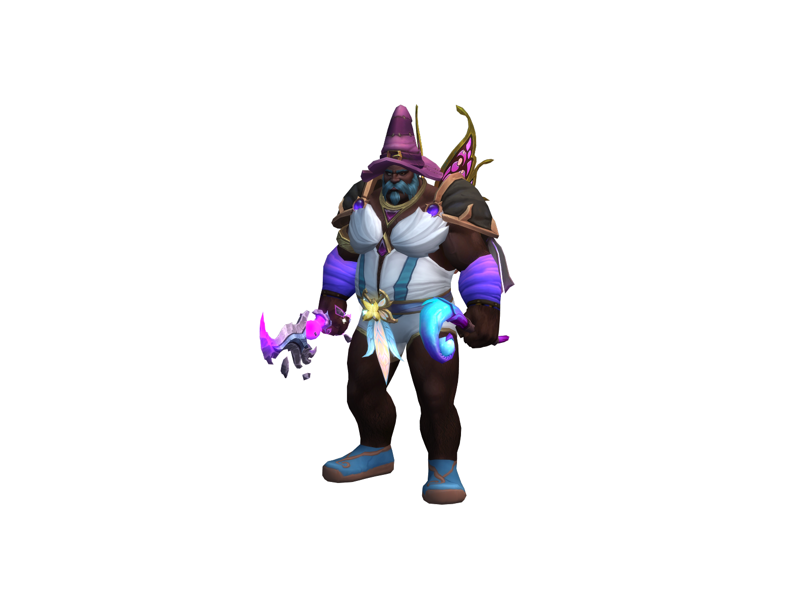 Shnuckledust 3D character render