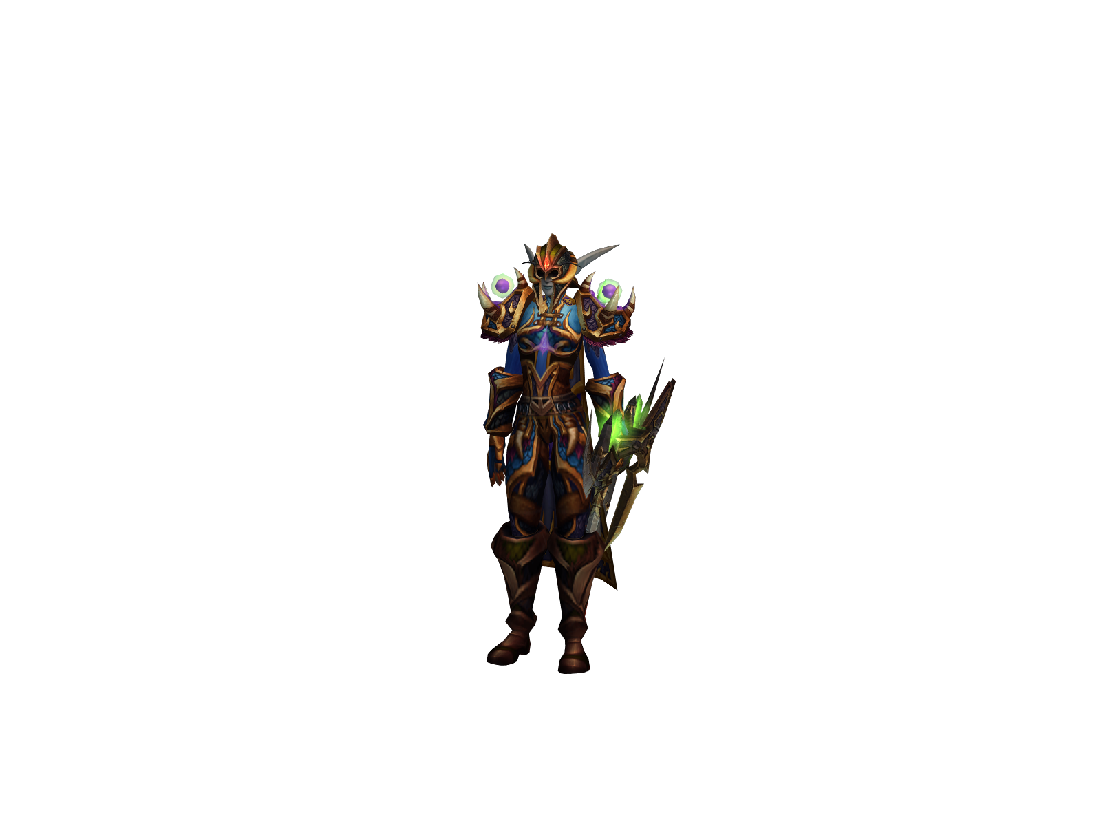 Salvion 3D character render