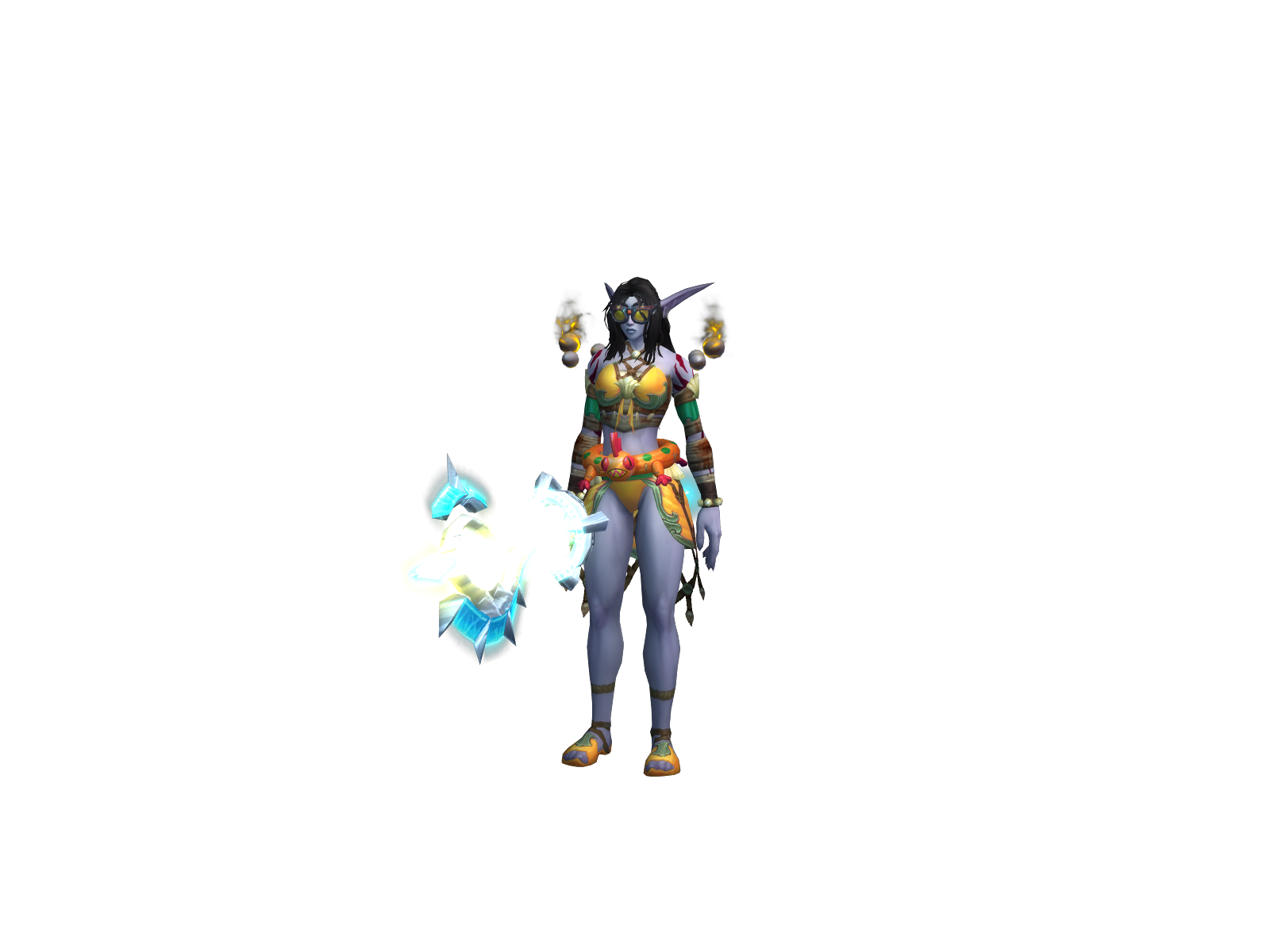 Paichu 3D character render