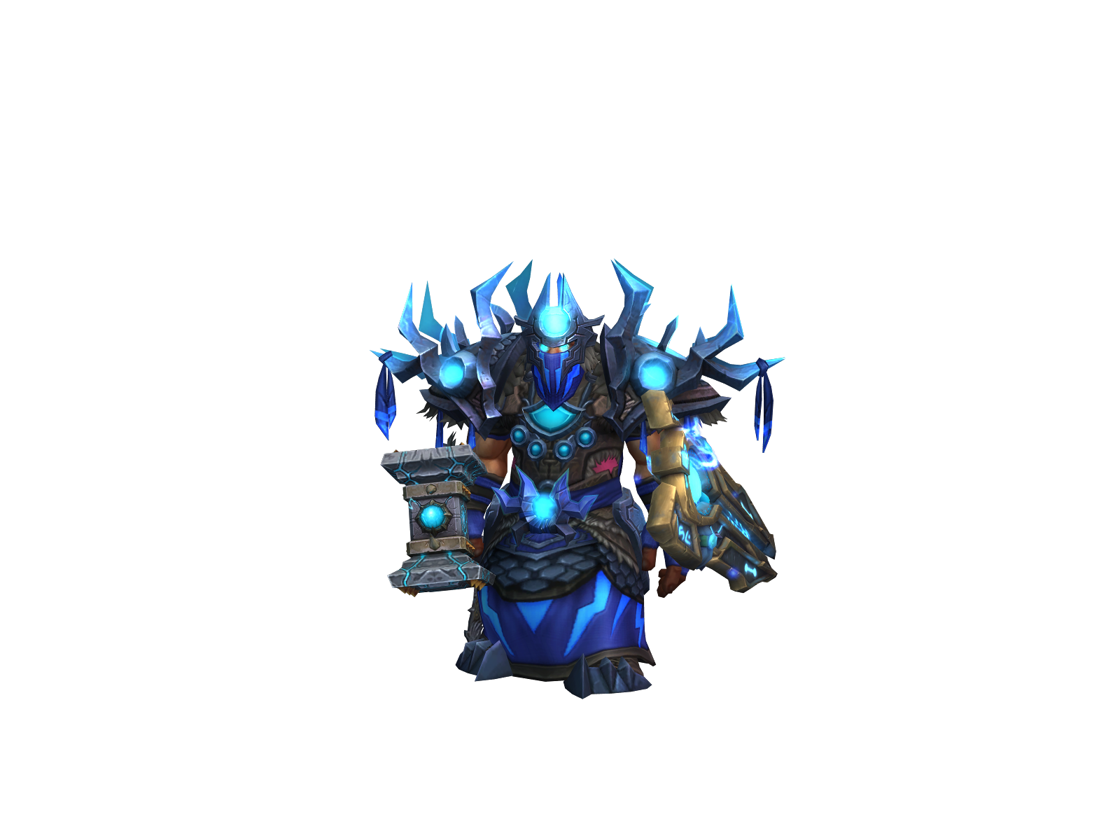 Fyrescar 3D character render