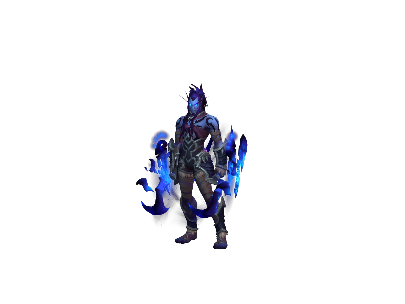 Umrael 3D character render