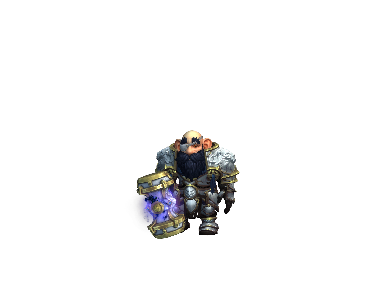 Cranklefork 3D character render