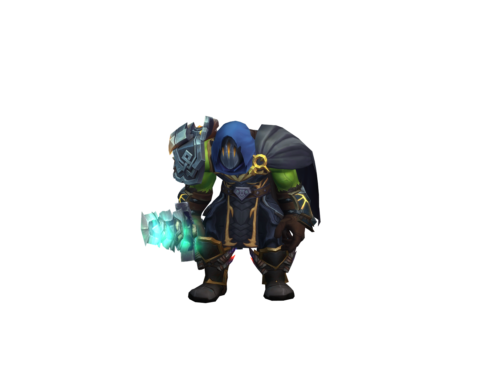 Muhgooser 3D character render