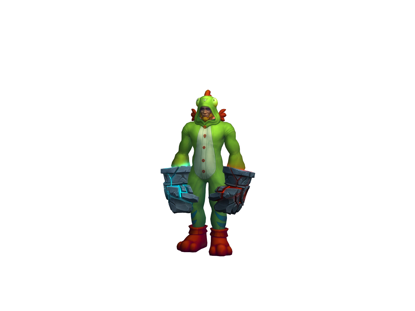Dabinator 3D character render