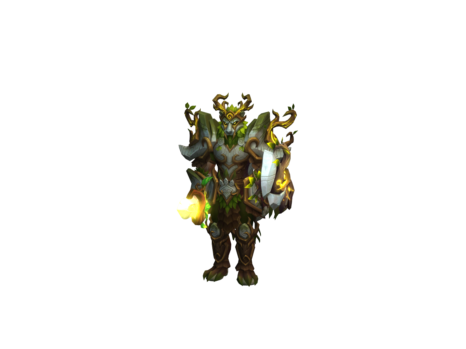 Knackered 3D character render