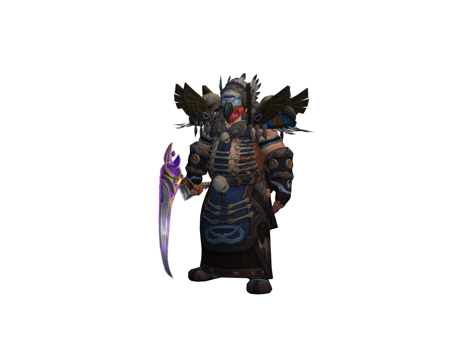 Zuluzinho 3D character render