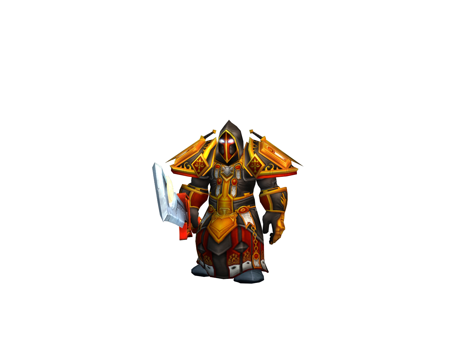 Baltazine 3D character render
