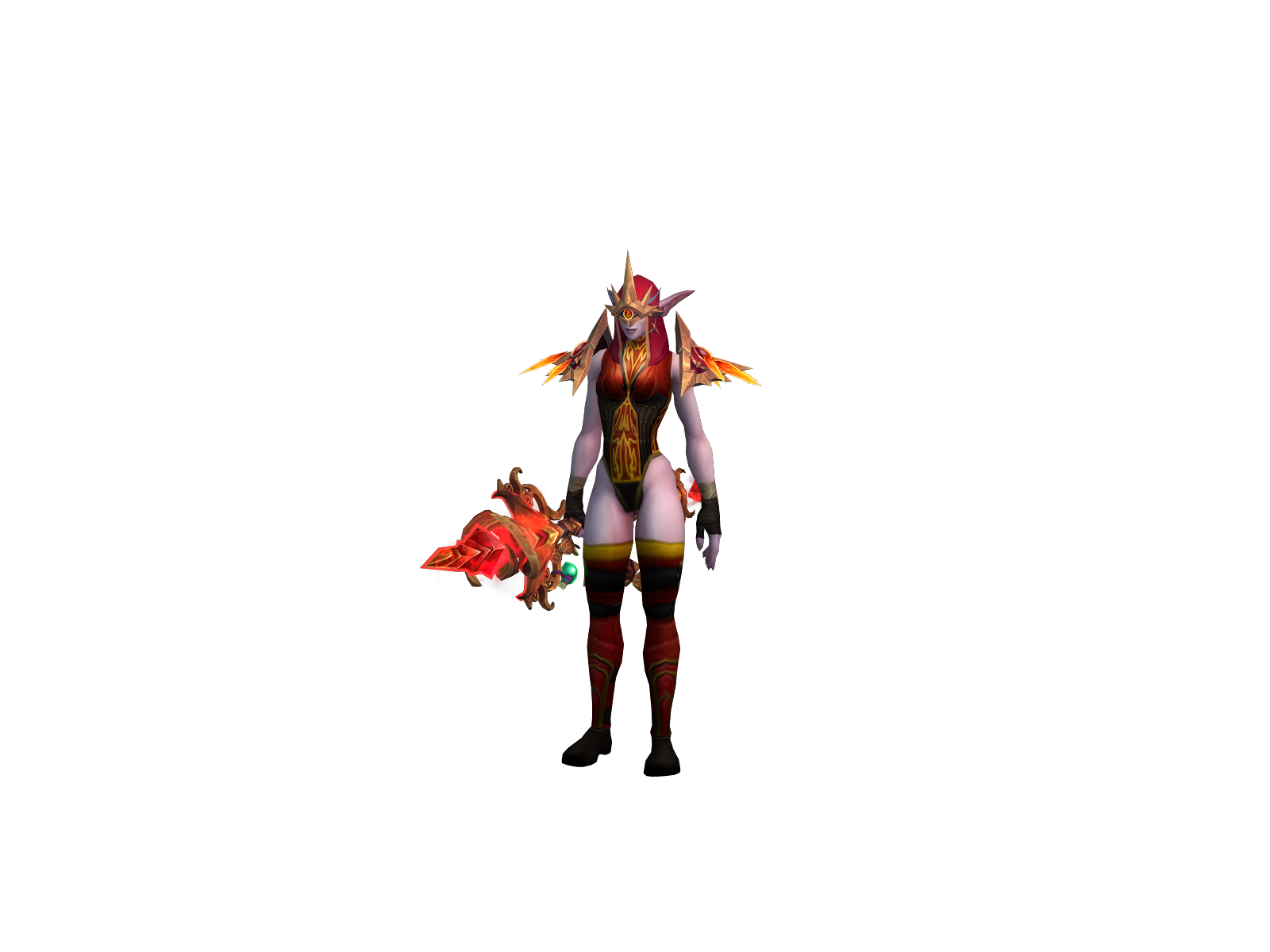 Ryuzaki 3D character render
