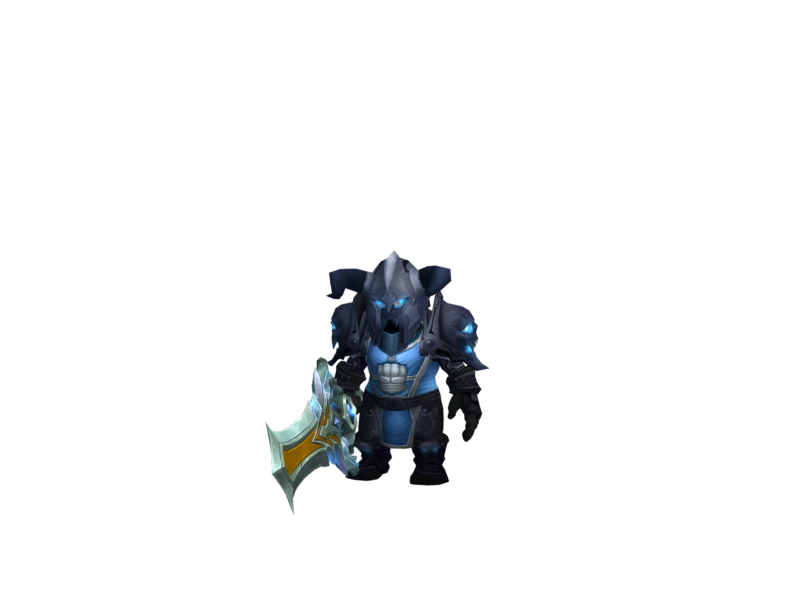 Minidav 3D character render