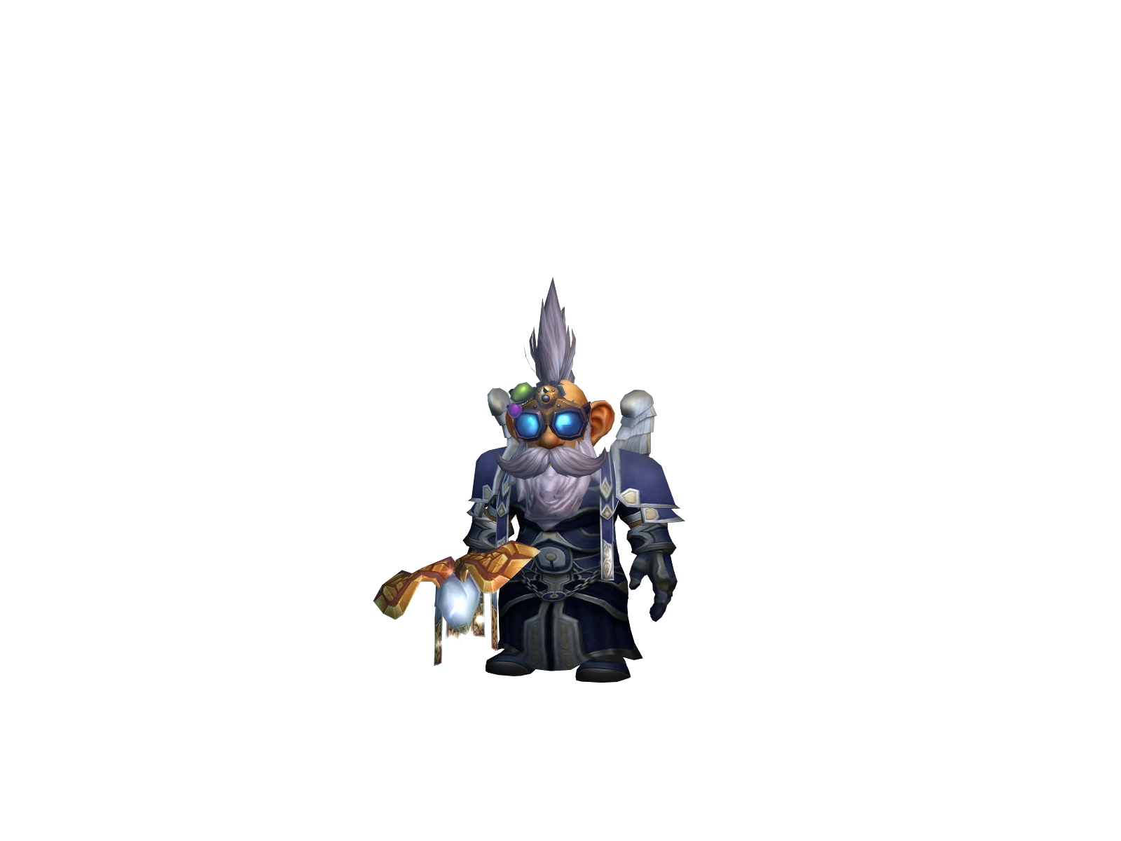 Painsupped 3D character render