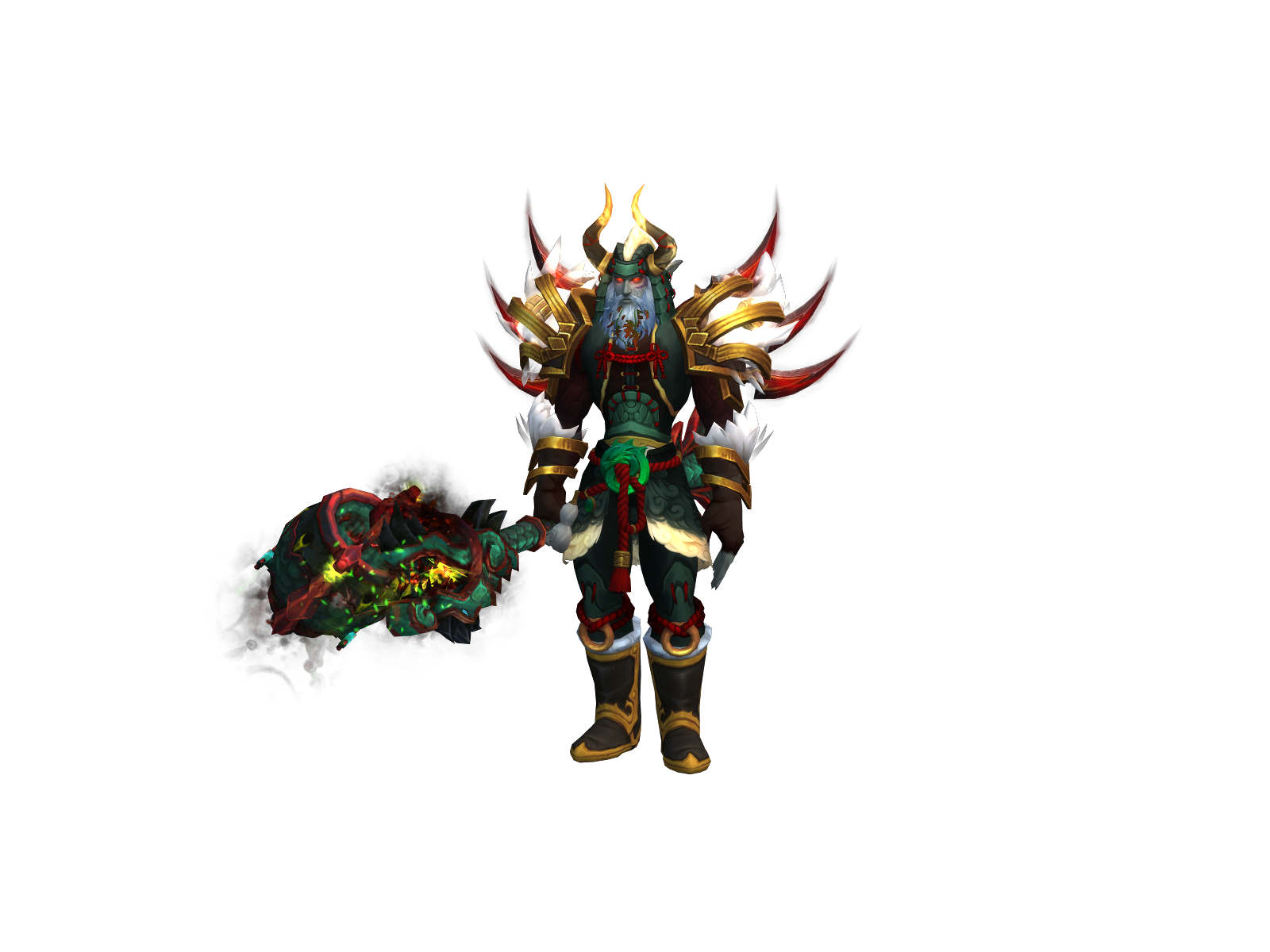 Azdàja 3D character render