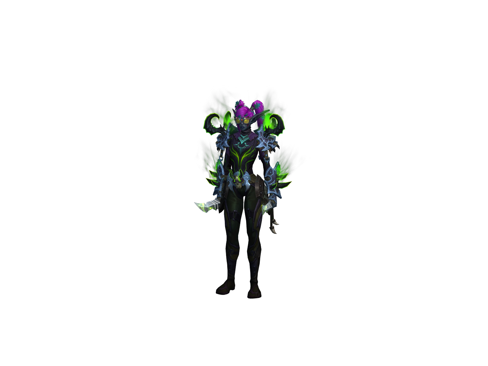 Loneghost 3D character render