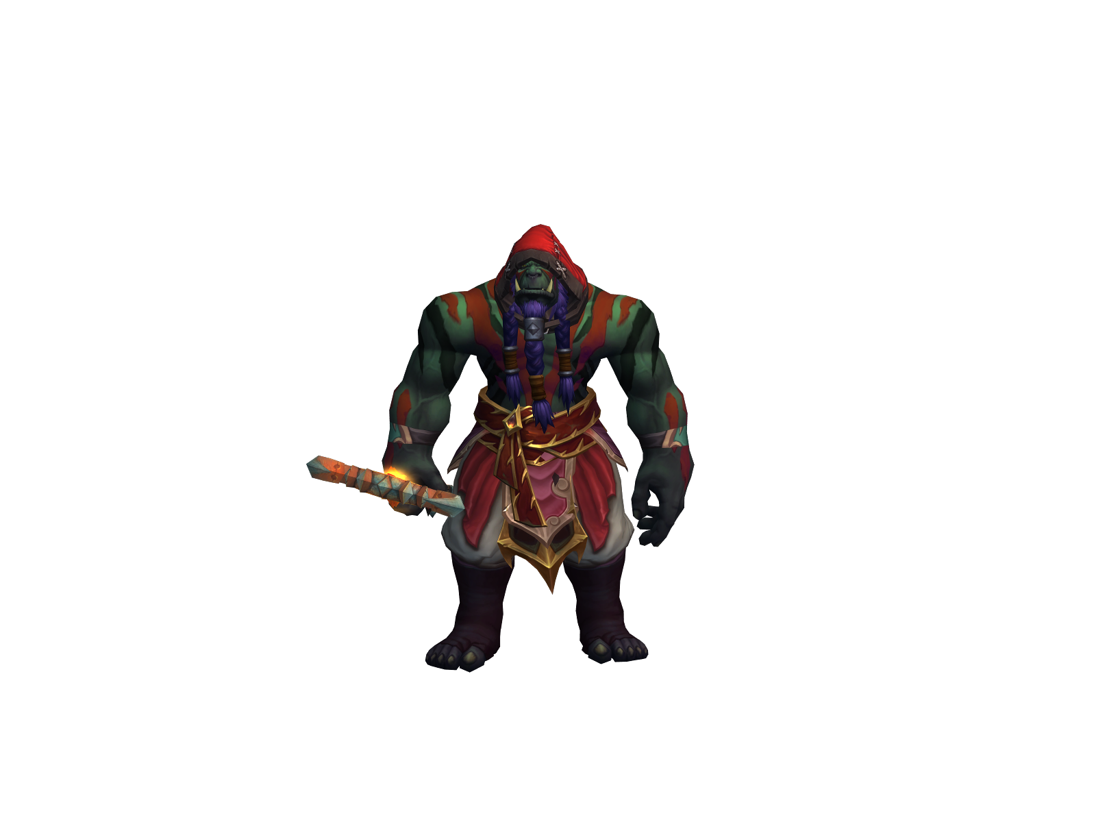 Zèé 3D character render