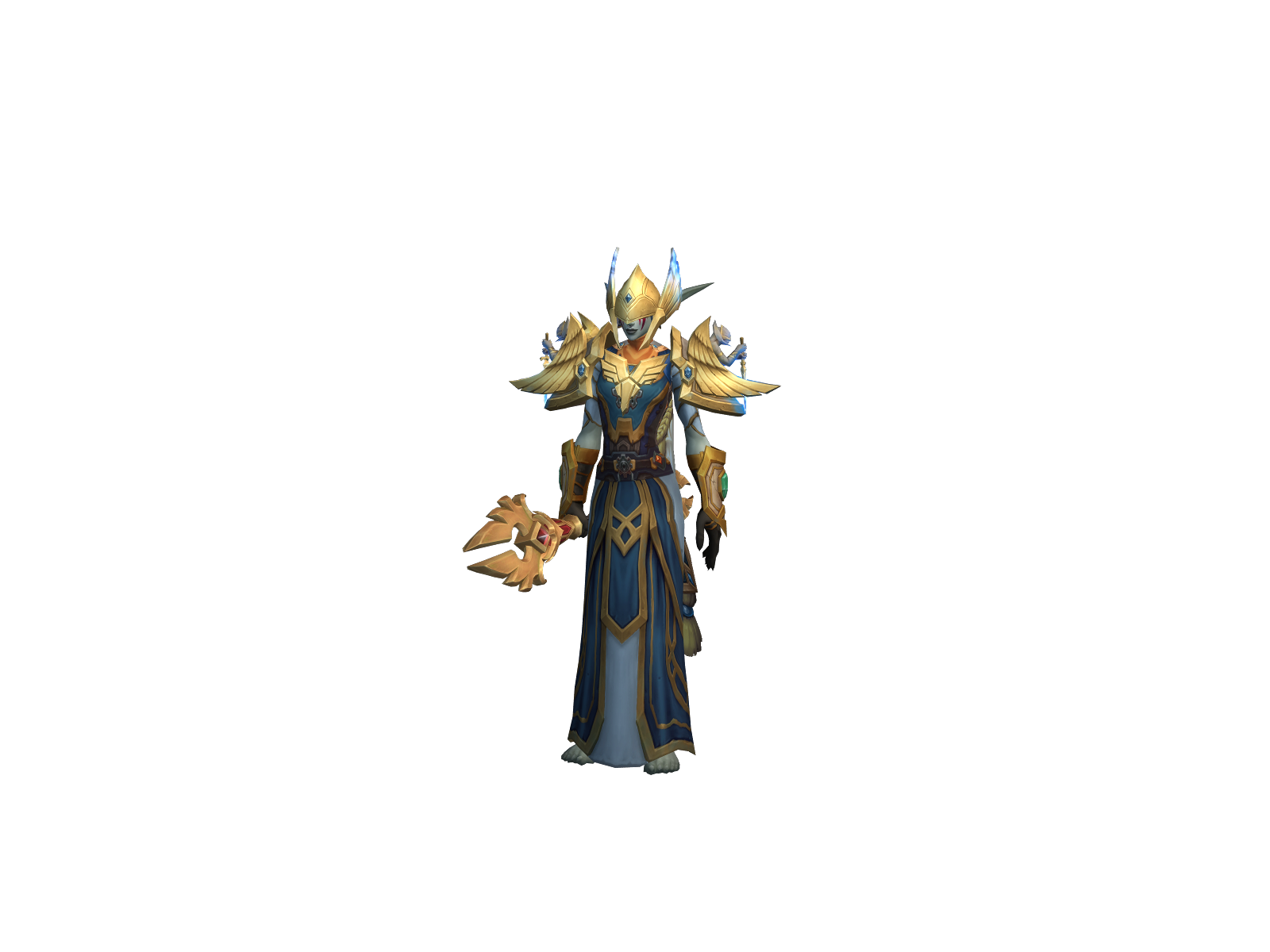 Eviritry 3D character render