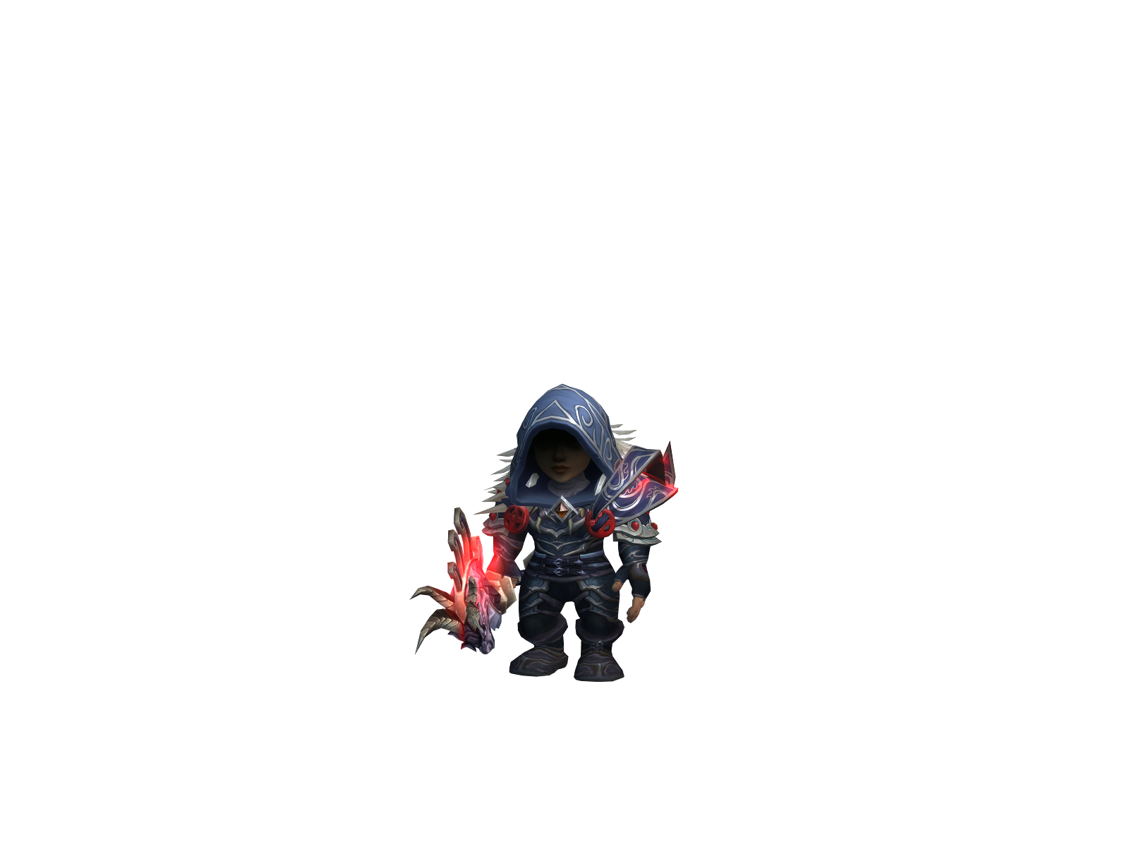 Gracellie 3D character render