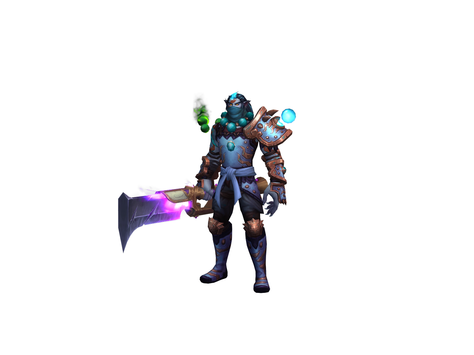 Zenakku 3D character render