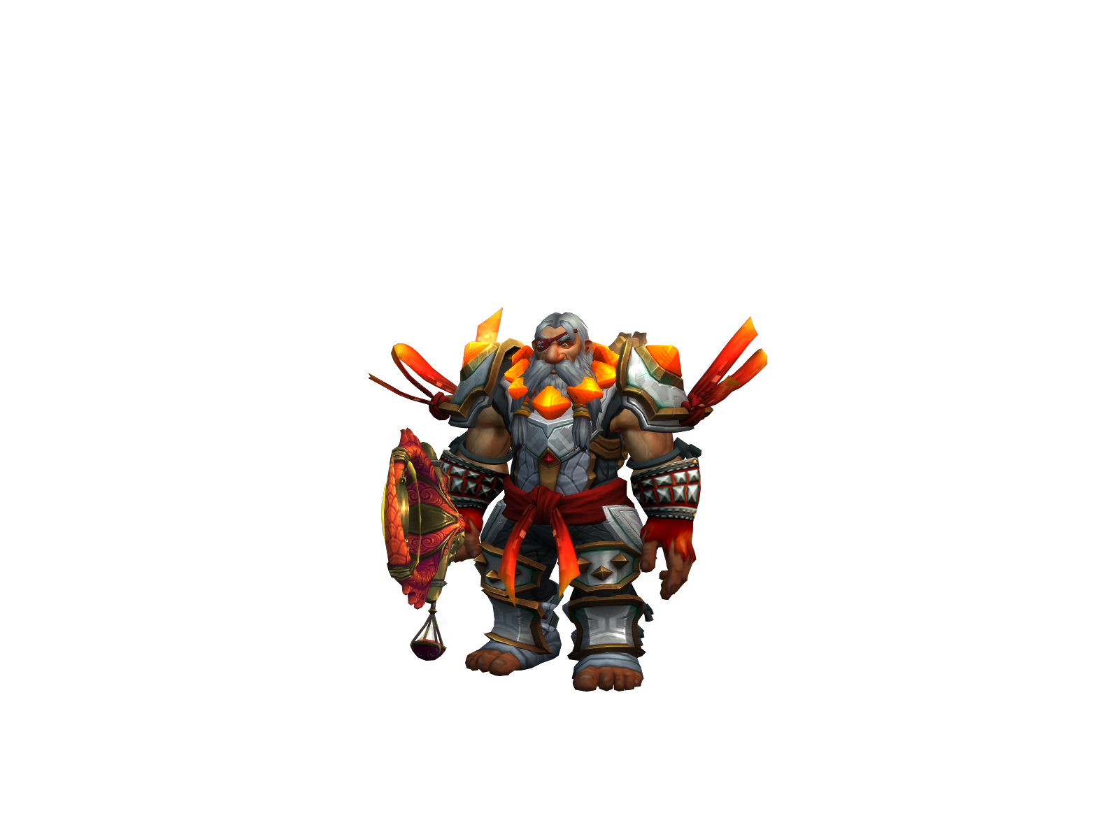 Amonkum 3D character render
