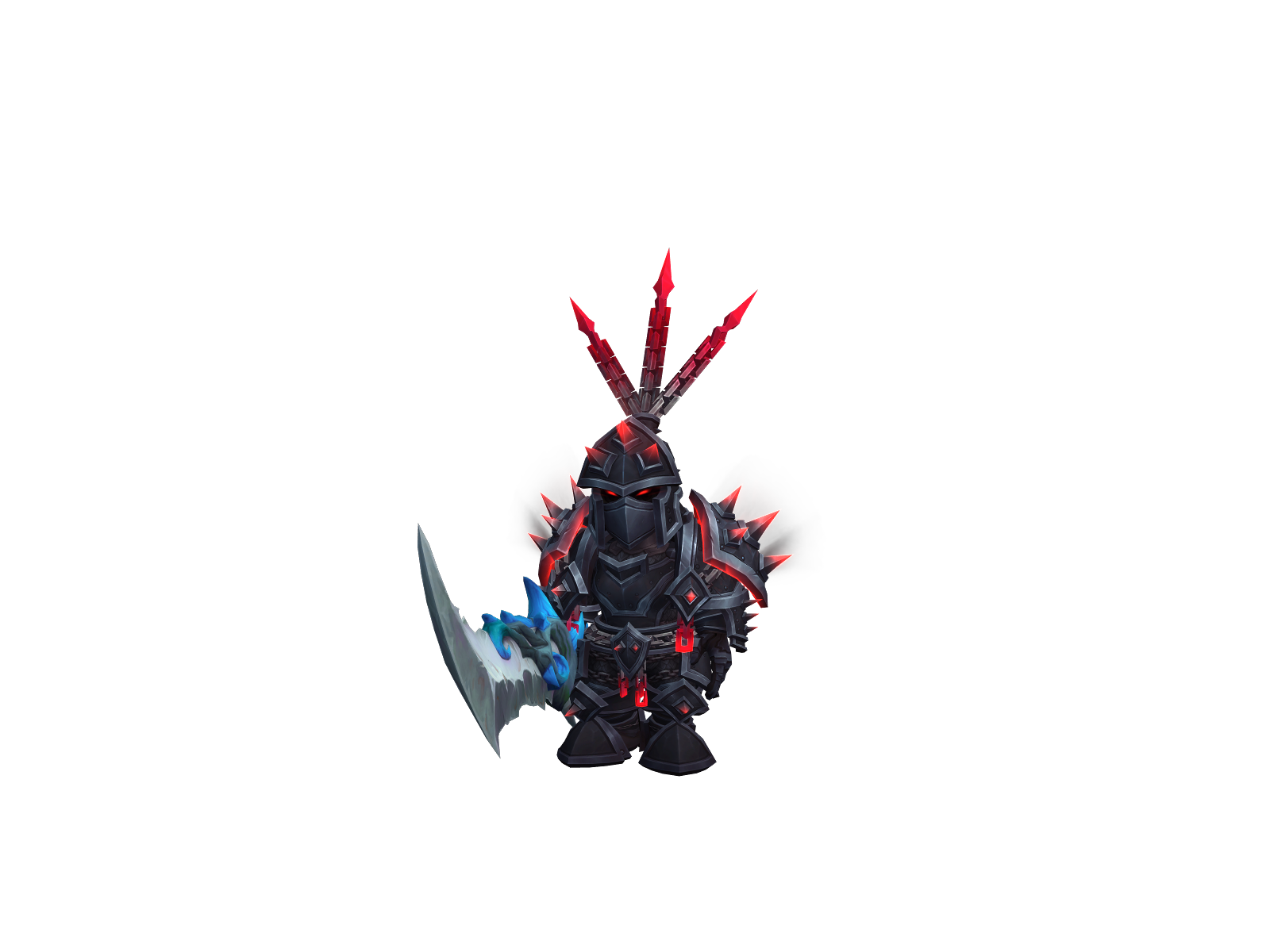 Gladwar 3D character render