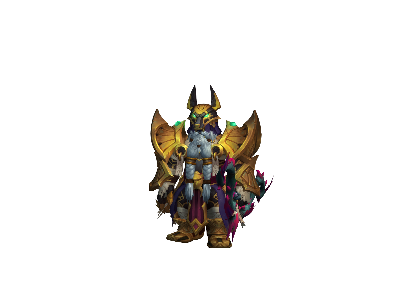 Baraghh 3D character render