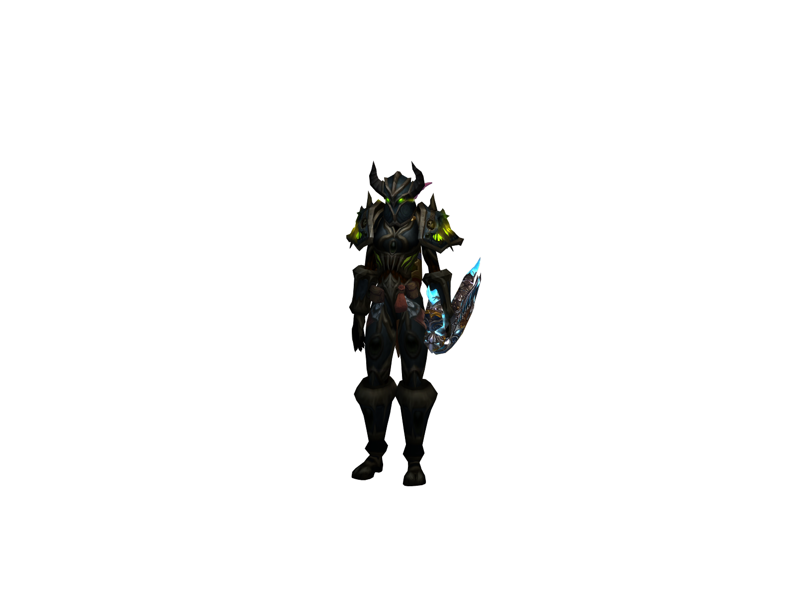 Poonbeater 3D character render