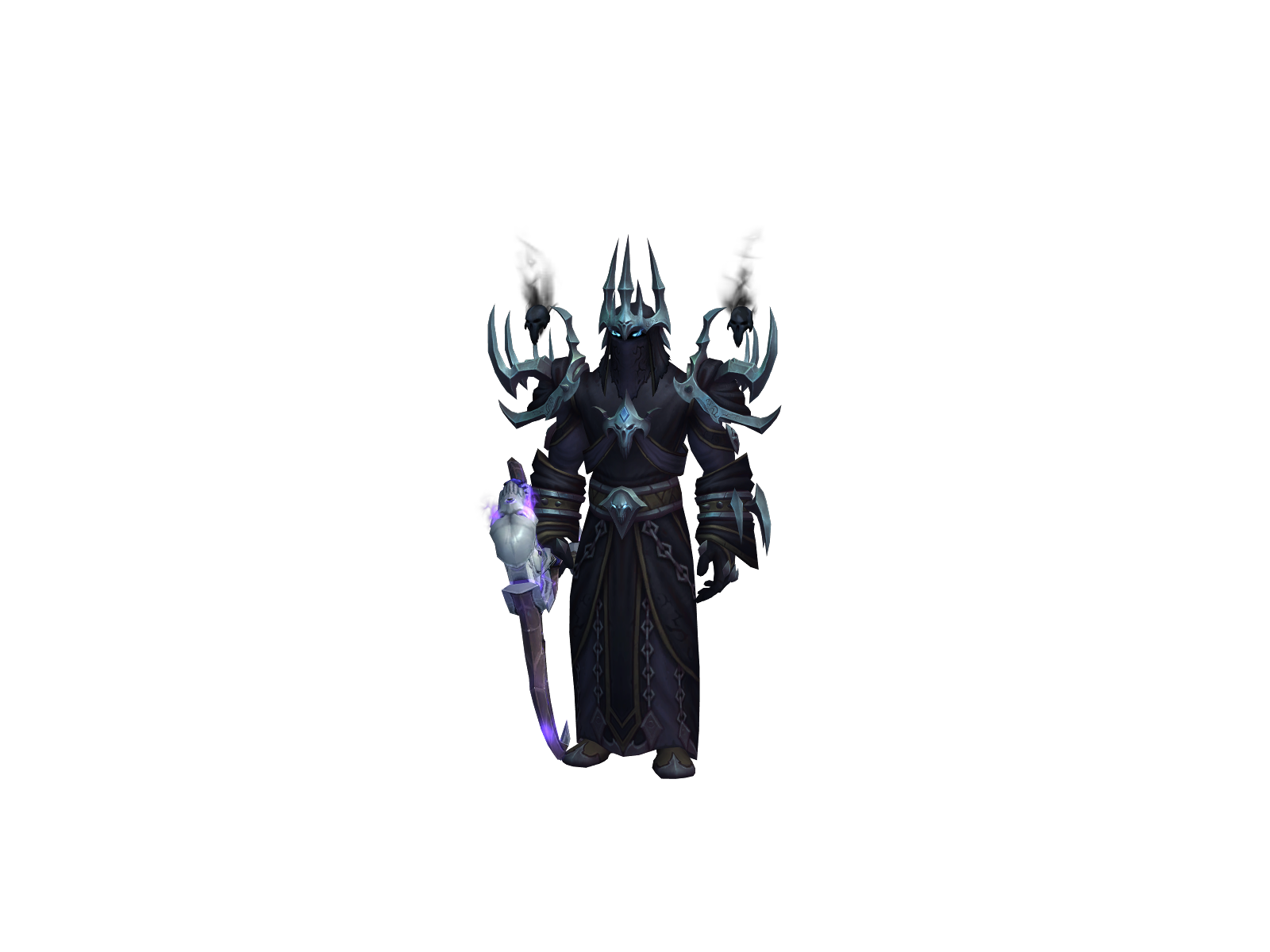 Amonklock 3D character render