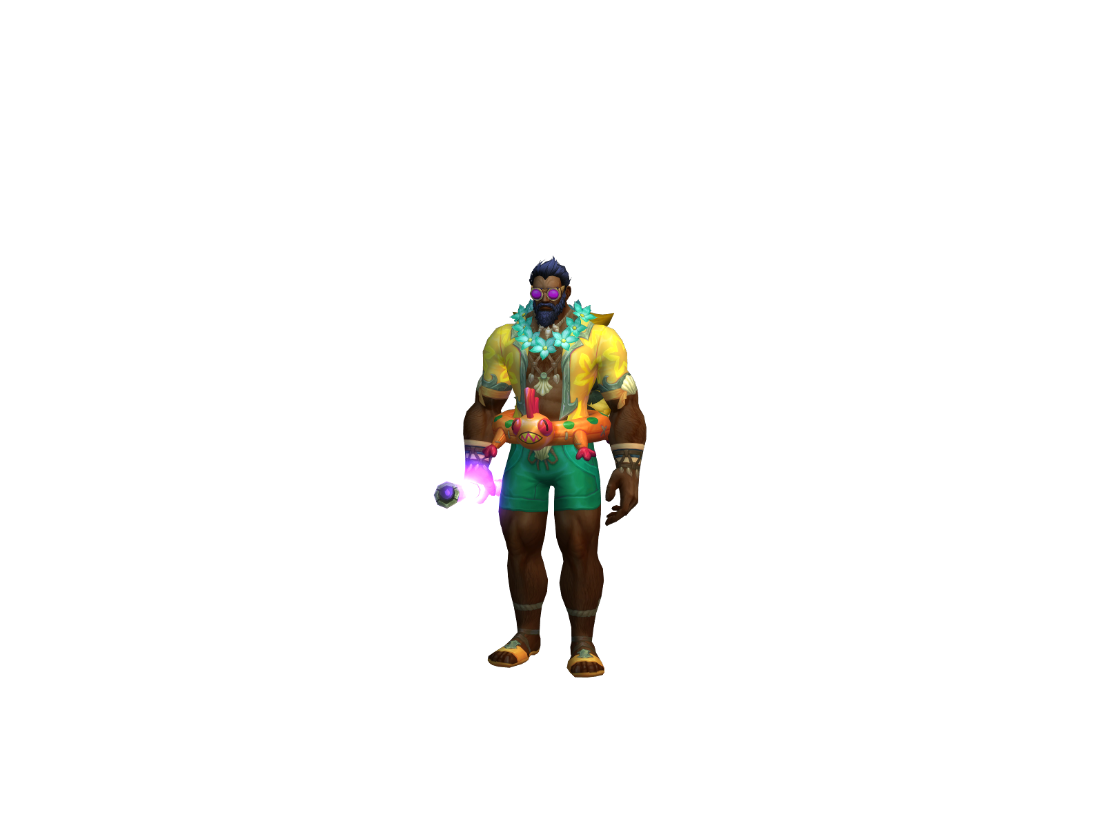 Cirkusninja 3D character render