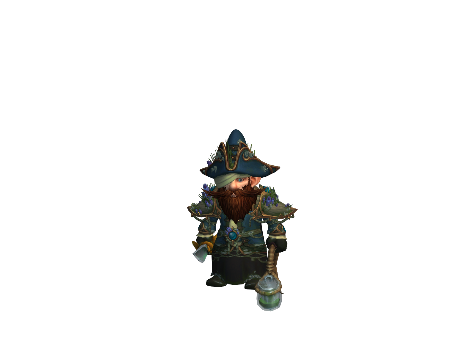 Phettin 3D character render