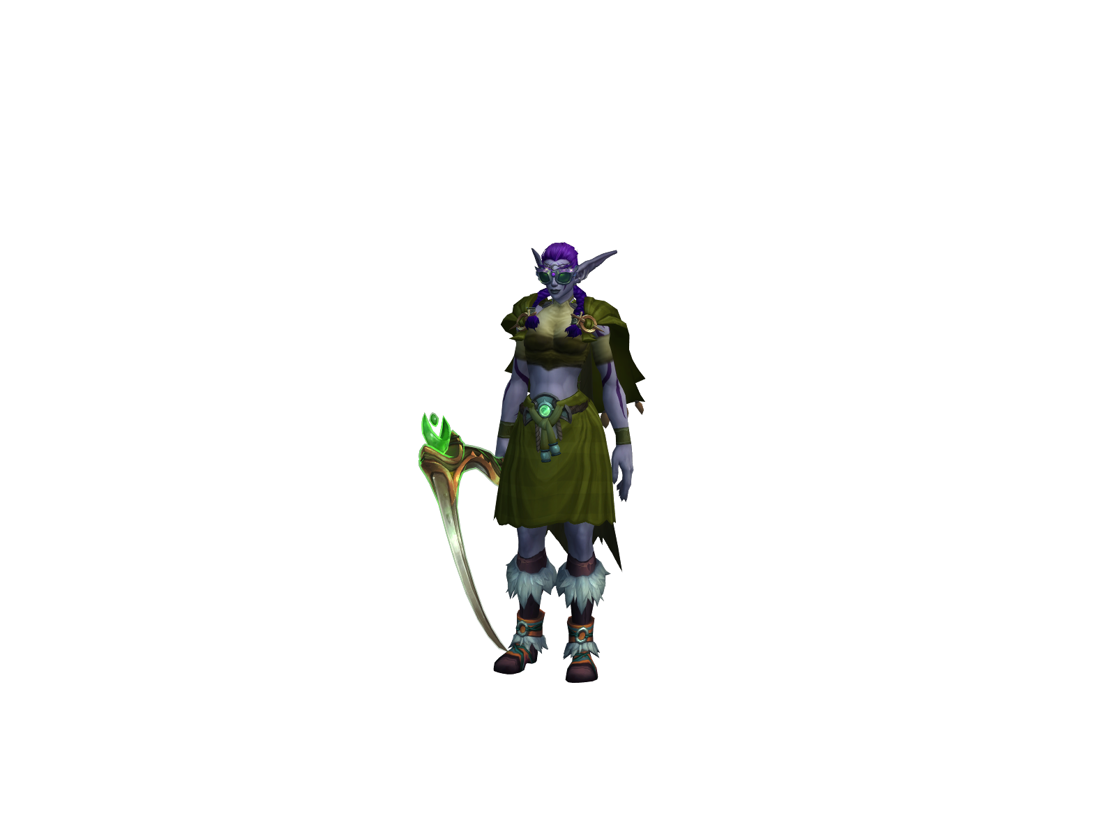 Startails 3D character render