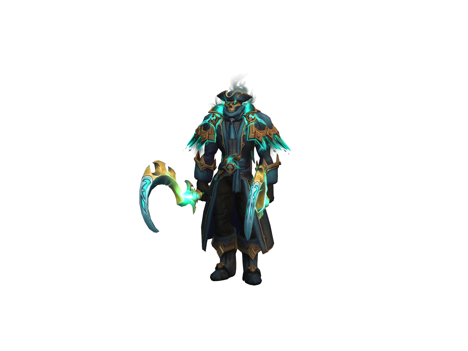 Fusillio 3D character render