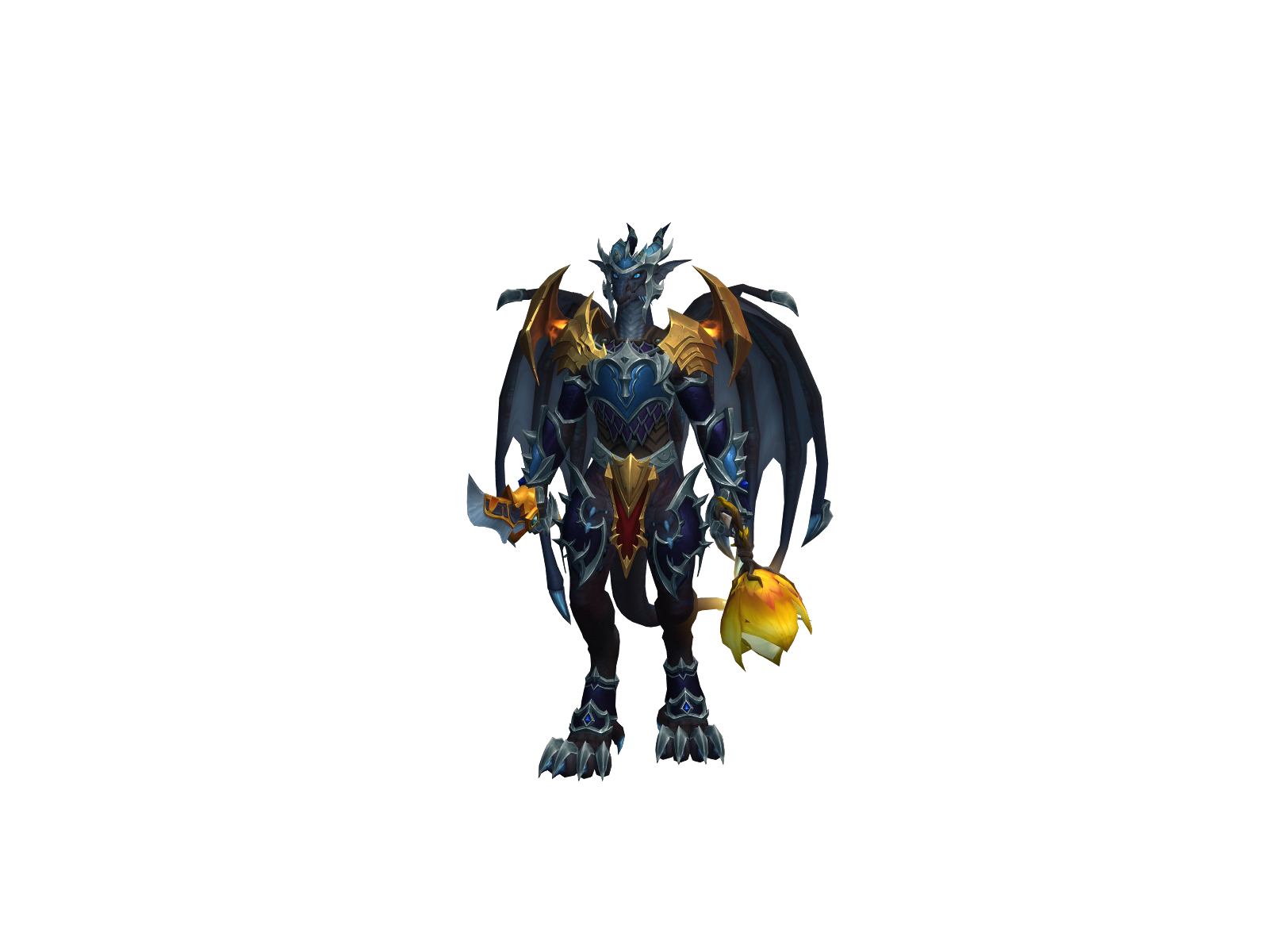 Axiosrex 3D character render
