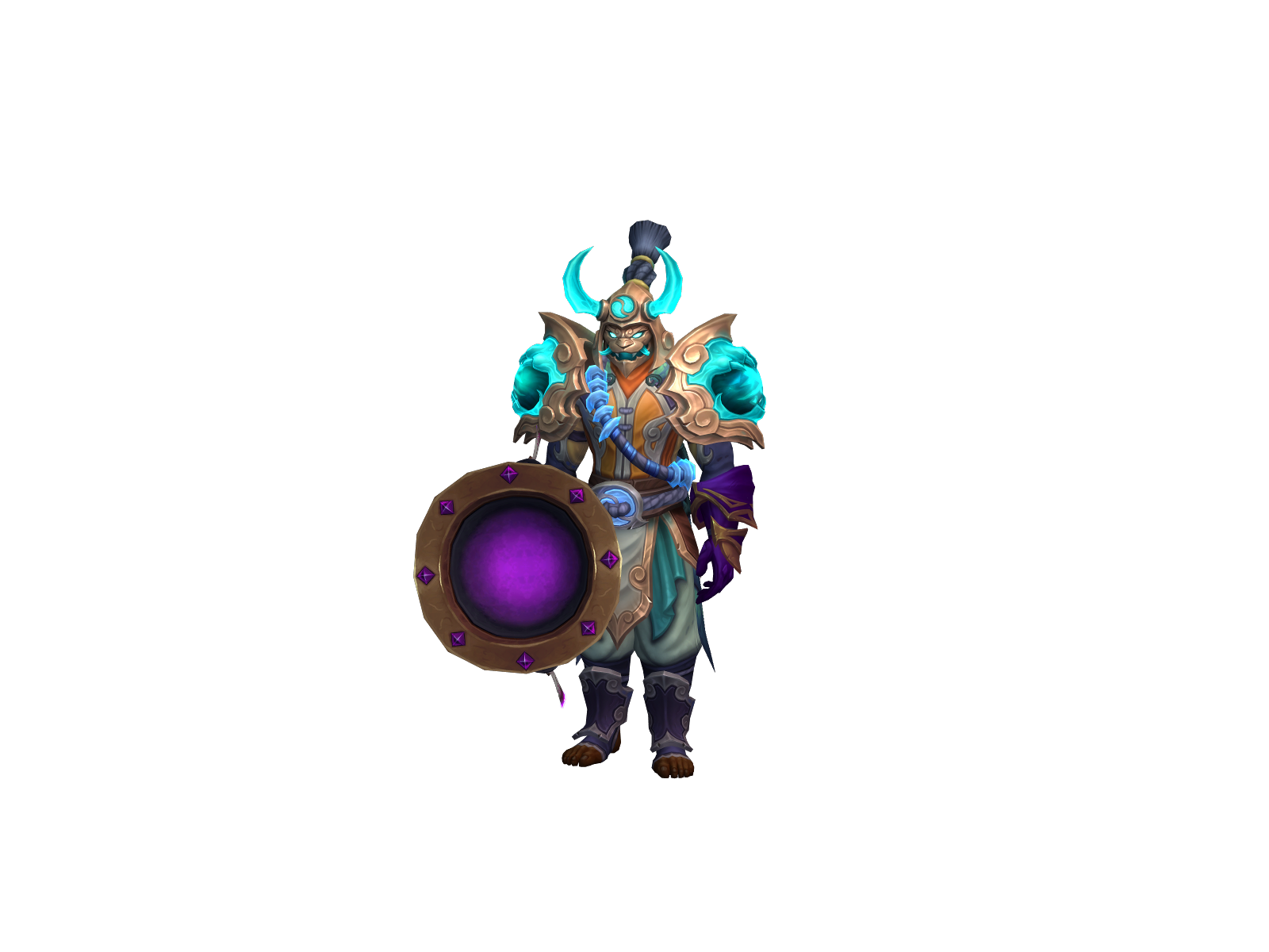 Fusionspell 3D character render