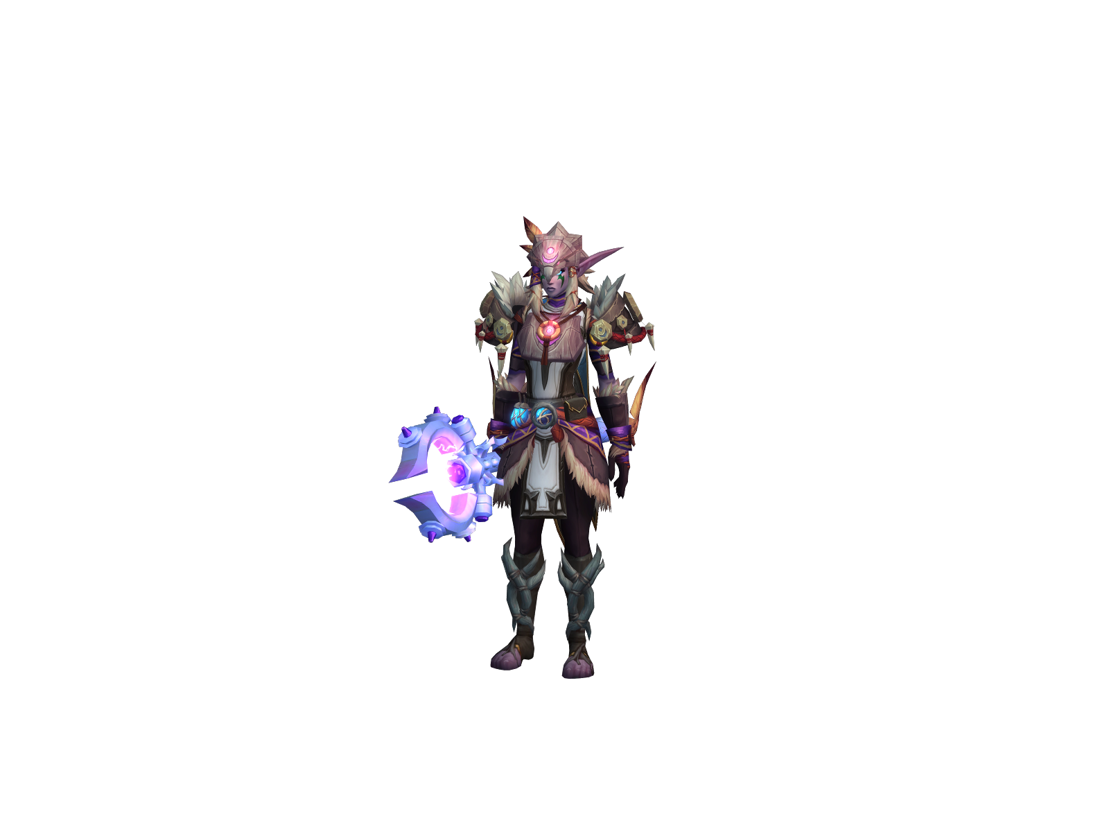 Täc 3D character render