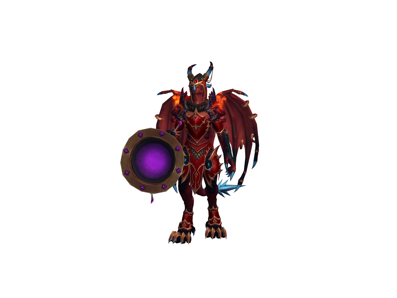 Ráln 3D character render