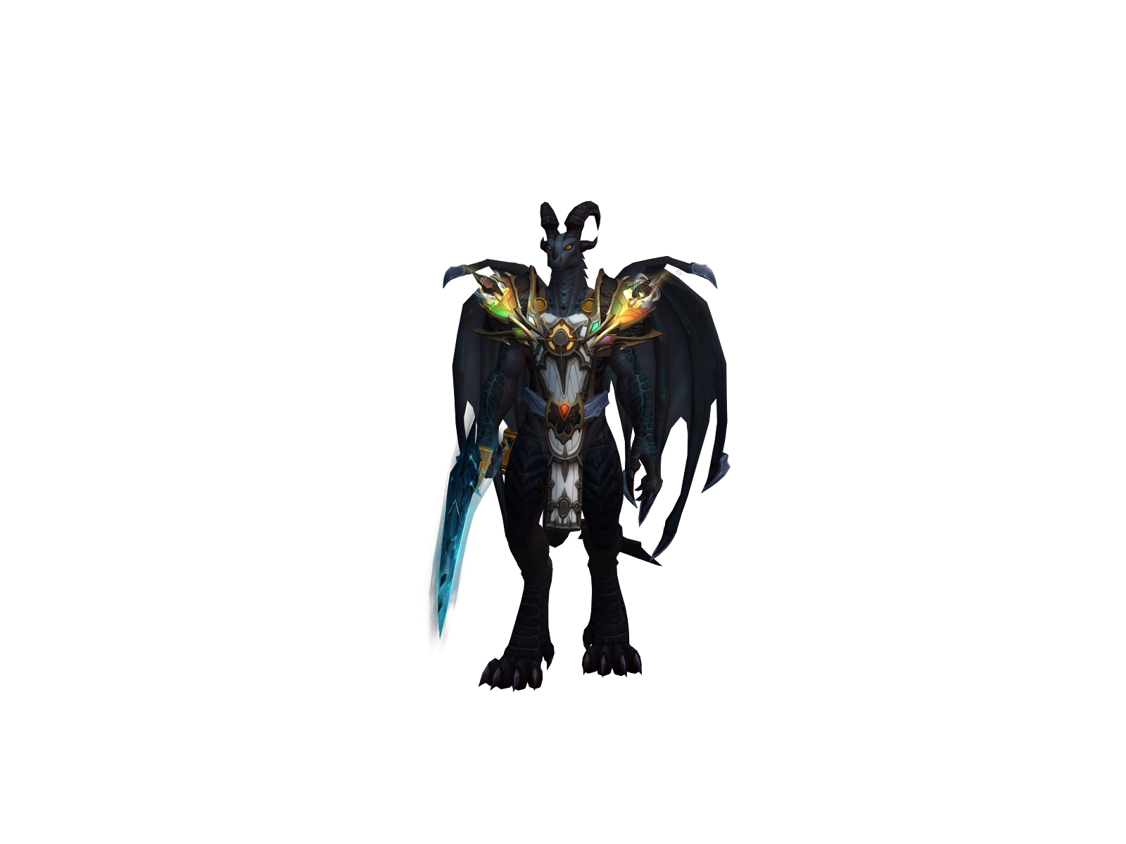 Tryven 3D character render