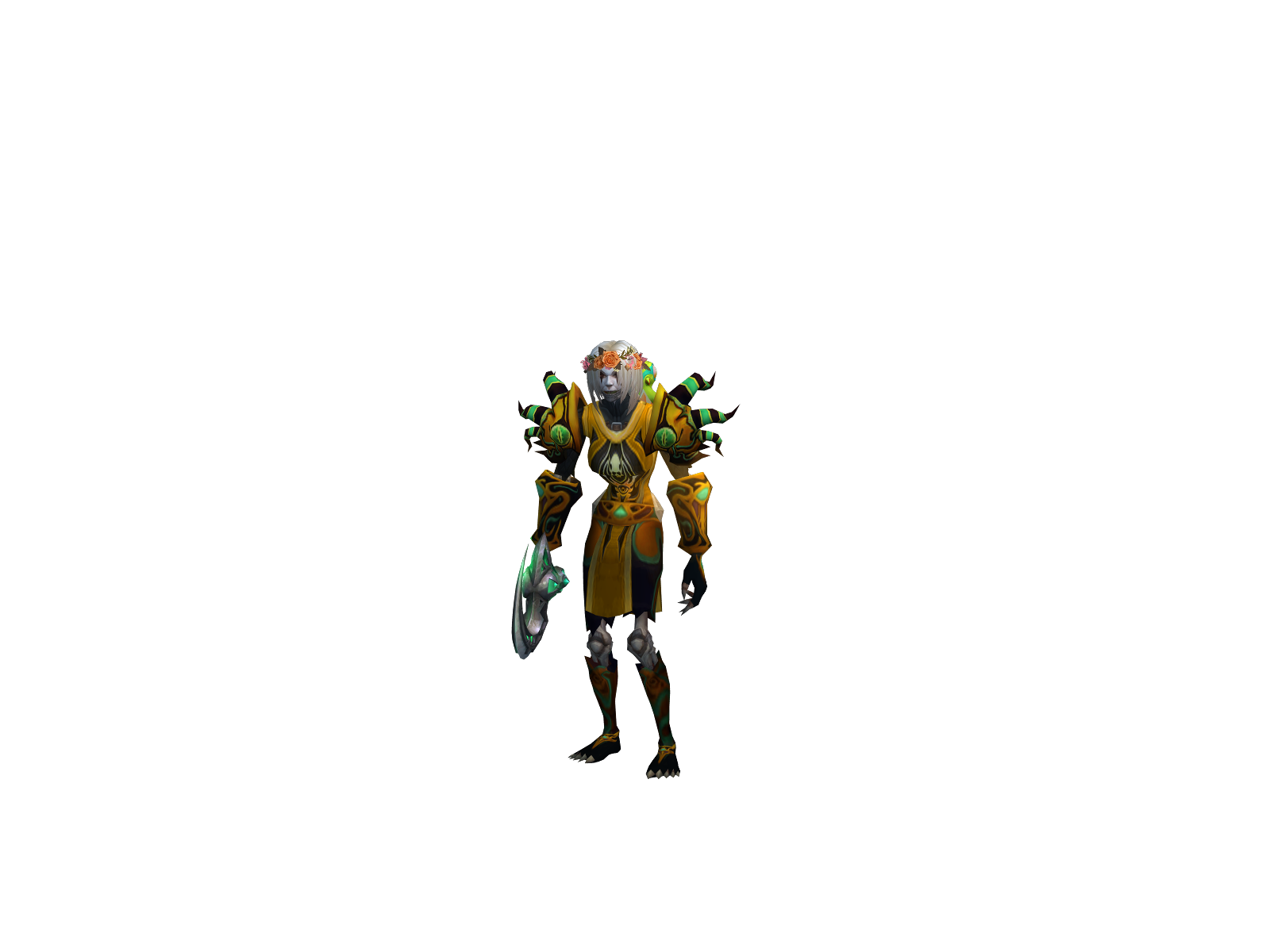 Study 3D character render