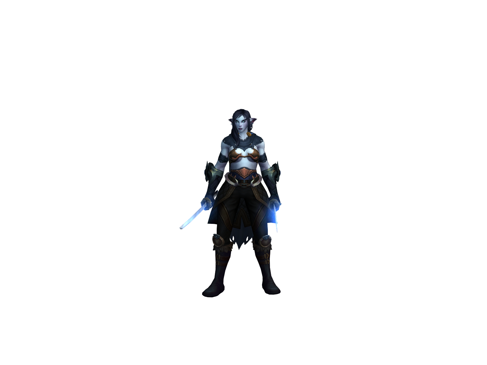Samirae 3D character render
