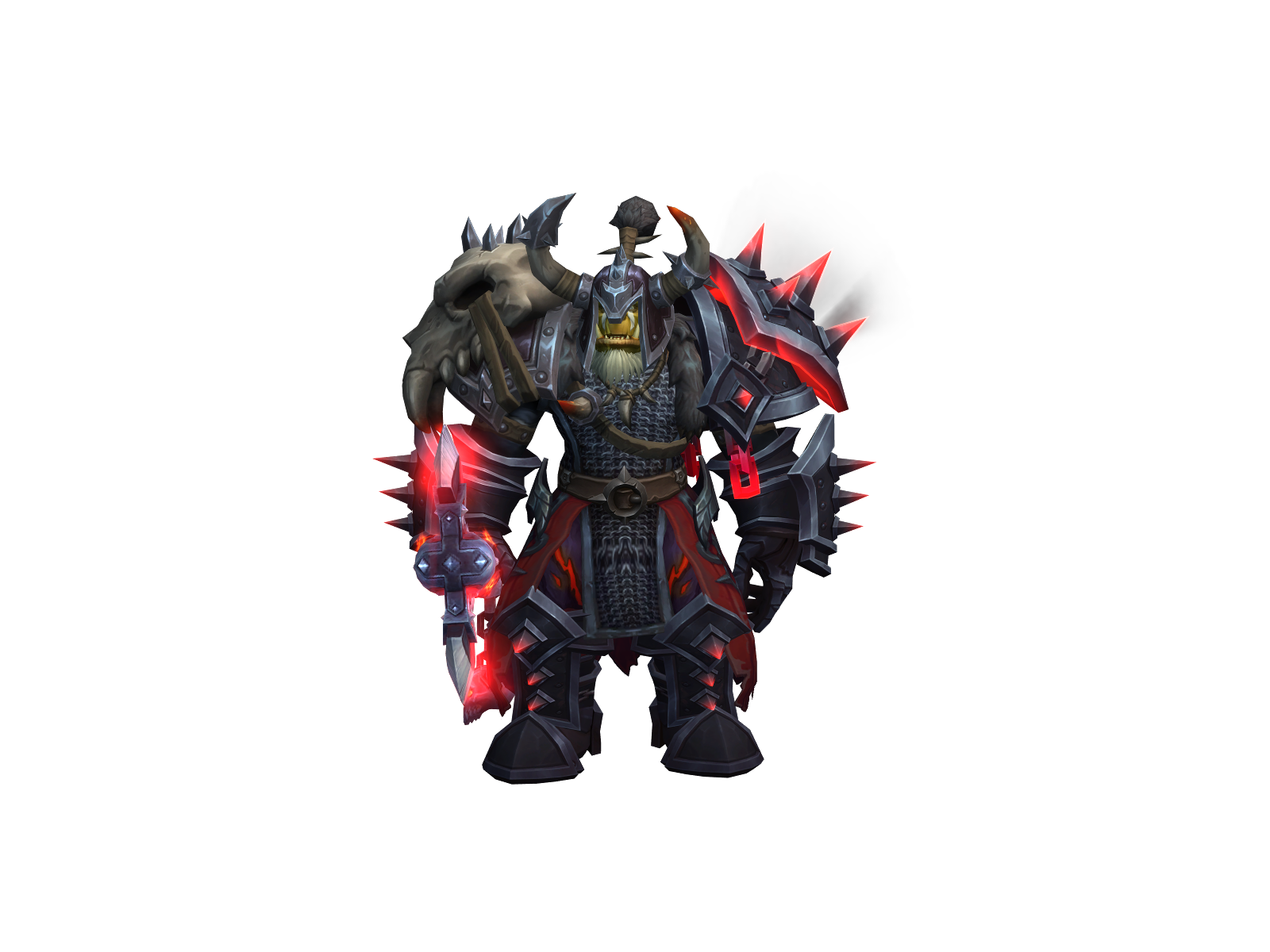 Glutgrim 3D character render