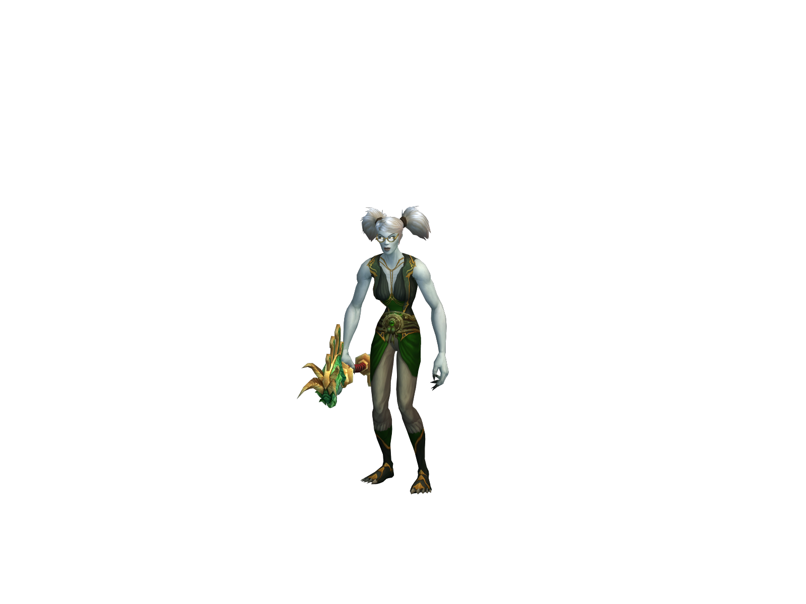 Idä 3D character render