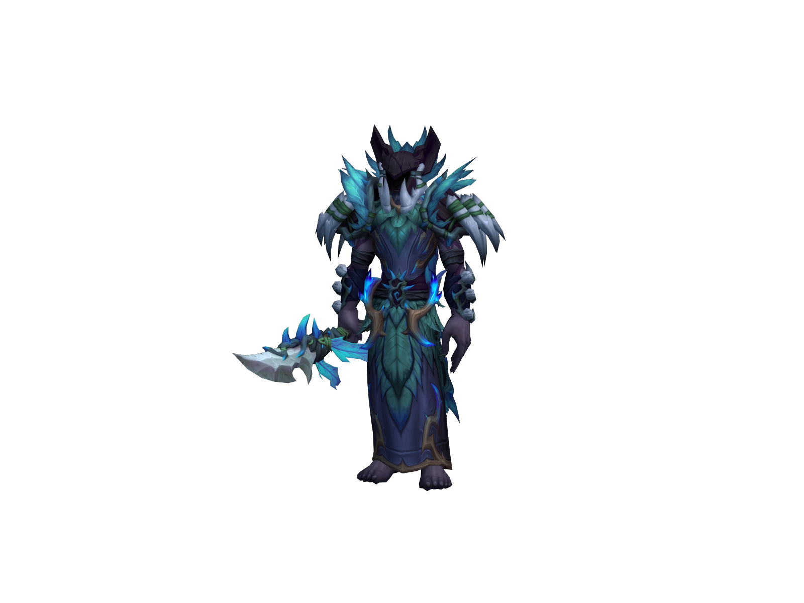 Xôl 3D character render