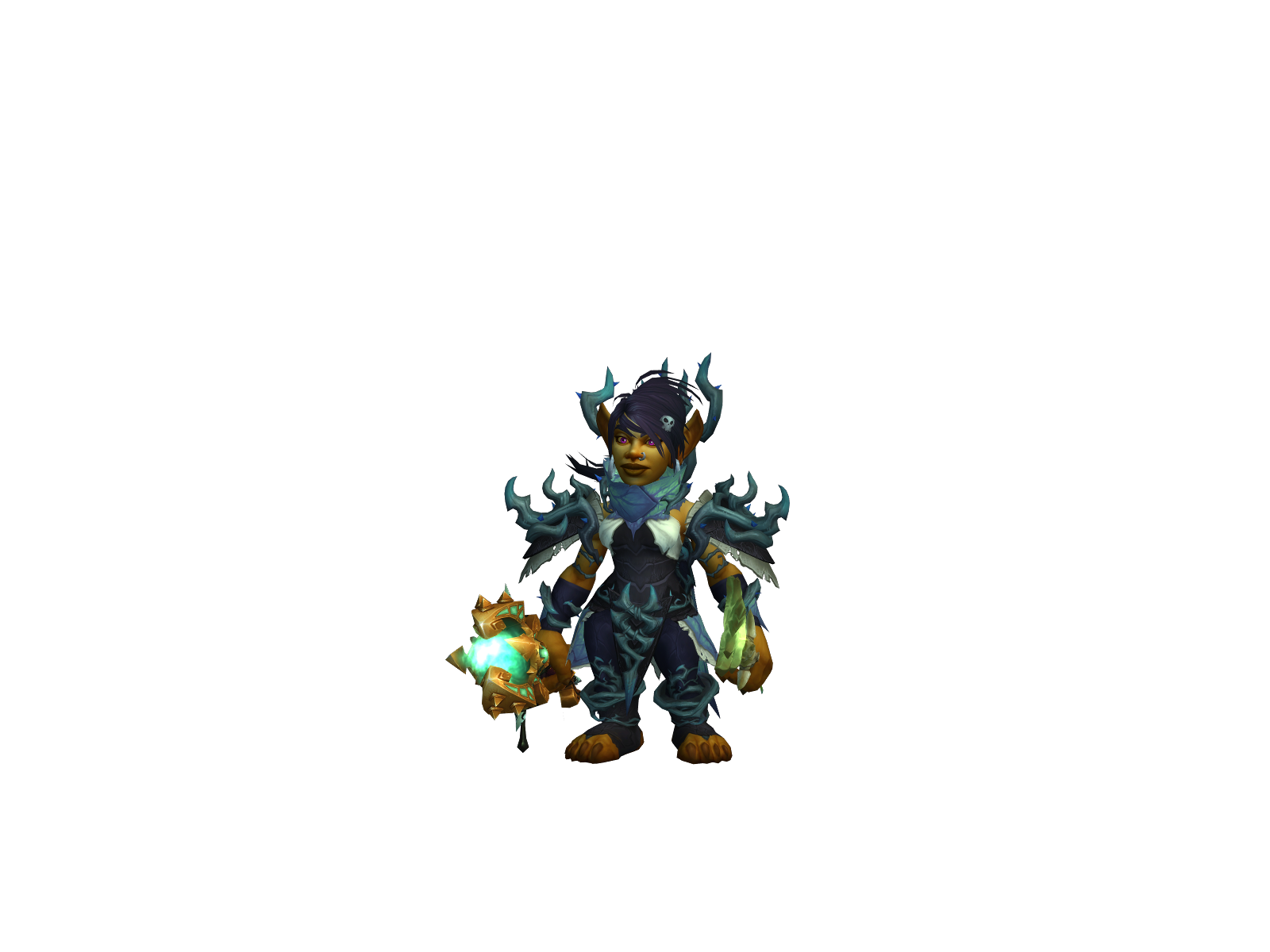 Gorillazzu 3D character render