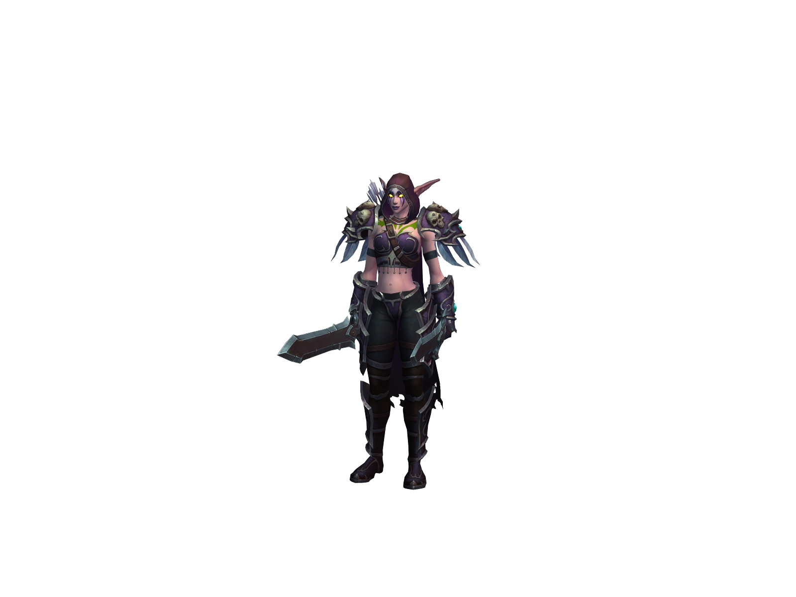 Colapso 3D character render