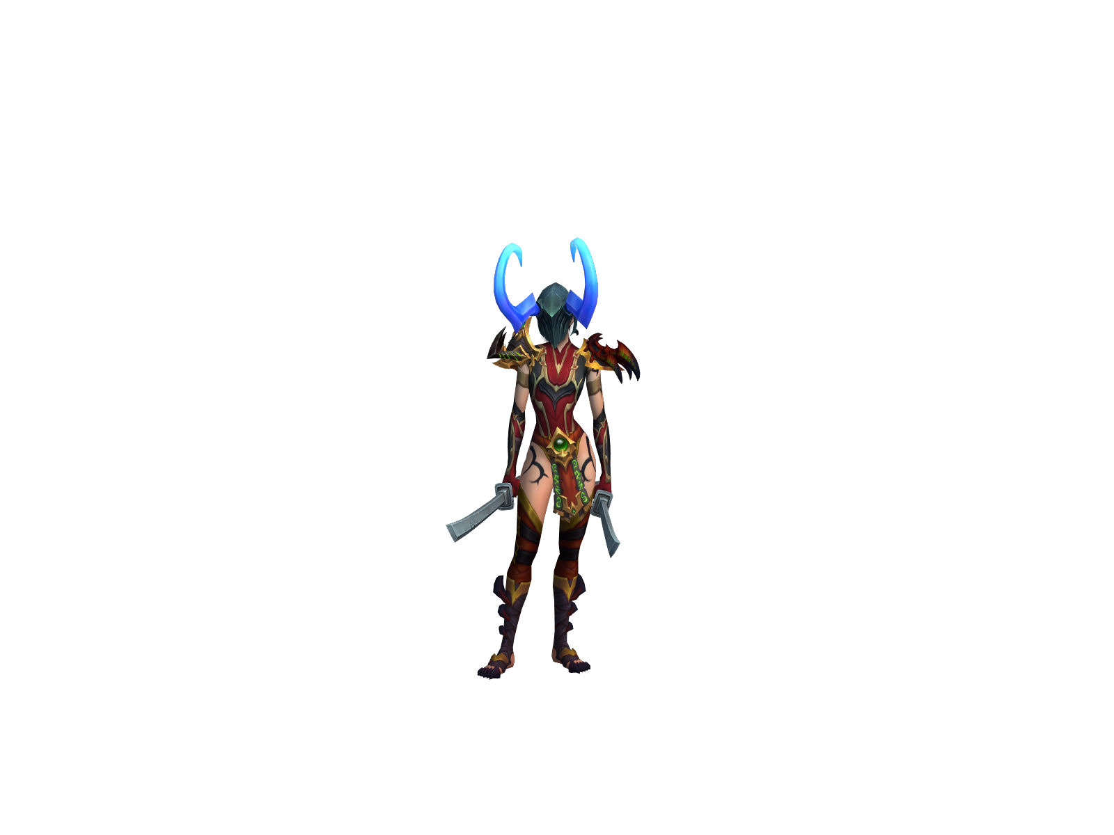 Níhíl 3D character render
