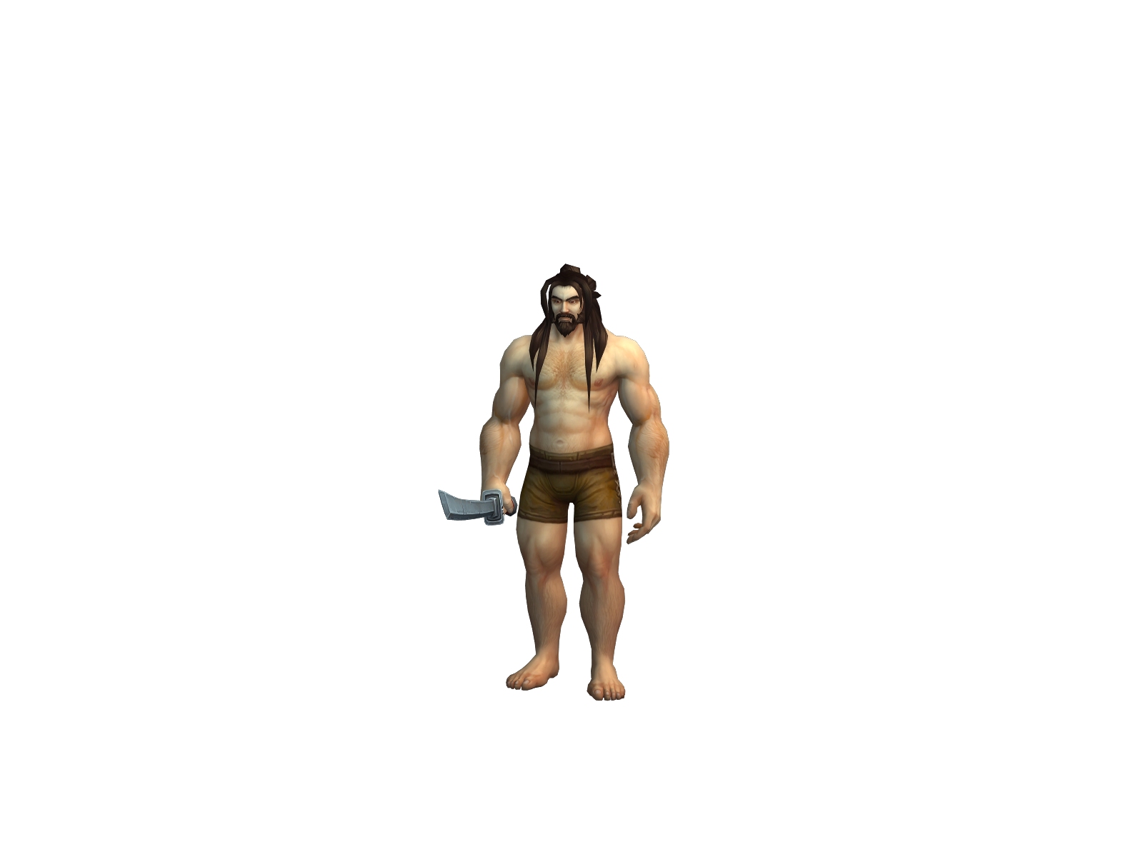 Papalord 3D character render
